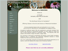 Tablet Screenshot of nwherbs.com